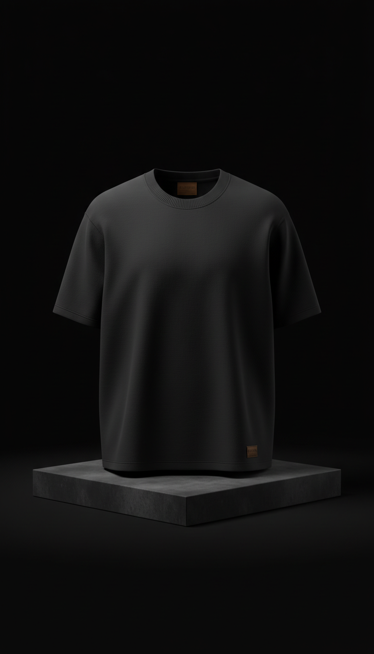 Heavyweight Matte Tee—Box Cut